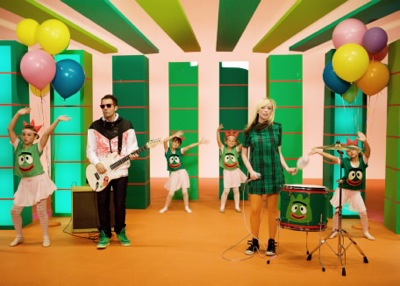 The Ting tings Yo Gaba gaba