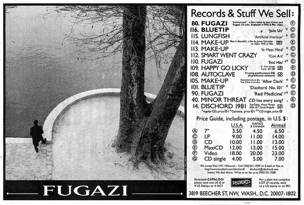 fugazi zine
